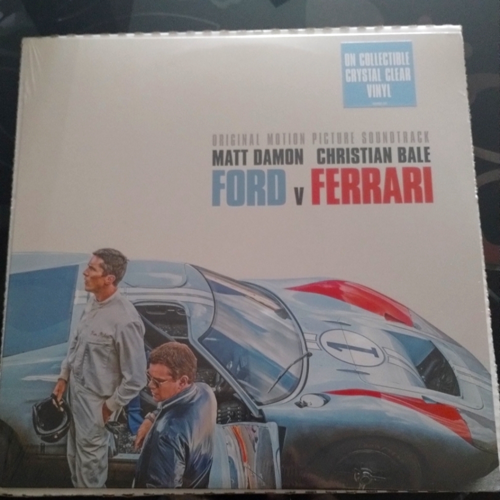 Ford & Ferrari Movie Soundtrack Vinyl Record